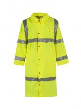 Radians 91001-31-2-LIM-5X - 9100SC Air-Tex 48" Length Coat - Lime - Size 5X