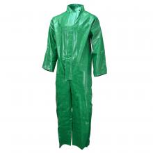 Radians 96001-51-2-GRN-3X - 96SCA Chem Shield Coverall - Green - Size 3X