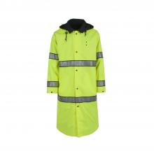 Radians 97001-33-1-LBK-L - 9700RCH Responder Reversible Coat - Hi-Vis Lime/Black - Size L