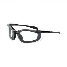 Radians 844 AF - Concept Foam Lined Safety Eyewear - Crystal Black Frame - Clear Anti-Fog Lens