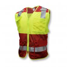 Radians CSV6-01Z1-5X - CSV6 Custom Type O Class 1 Safety Vest - Red - Size 5X