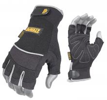 Radians DPG230XL - DPG230 Synthetic Leather Technician's Fingerless Glove - Size XL