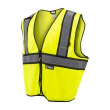 Radians DSV221-2X - DSV221 Class 2 Contrasting Trim Economy Mesh Vest - Green - Size 2X