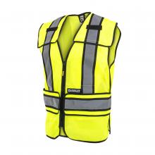 Radians DSV421-S/L - DSV421 Class 2 Adjustable Breakaway Mesh Vest - Green - Size S-L