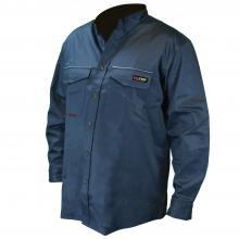 Radians FRS-001N-4X - FRS-001 VolCore™ Long Sleeve Button Down FR Shirt - Navy - Size 4X