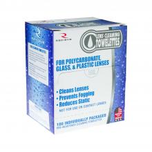 Radians LCD100 - Lens Cleaning Towelettes - 100 Count - in Box
