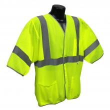 Radians LHV-5ANSI-C3-PC-M - 5ANSI Class 3 Economy 3.5oz Mesh Vest - Green - Size M