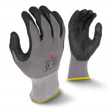 Radians RWG11L - RWG11 Microdot Foam Nitrile Gripper Glove - Size L