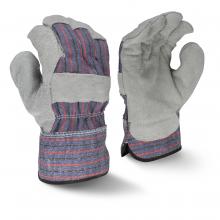Radians RWG3111L - RWG3111 Economy Shoulder Gray Split Leather Glove - Size L
