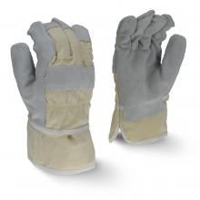 Radians RWG3200WXXL - RWG3200W Regular Shoulder Gray Split Cowhide Leather Glove - Size 2X