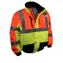 Radians SJ12-3ZMS-4X - SJ12-3 Weatherproof Multi-Color Bomber Jacket with Quilted Built-In Liner - Size 4X