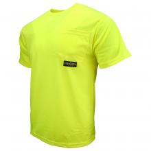 Radians ST11-NPGS-M - ST11-N Non-Rated Short Sleeve Safety T-Shirt with Max-Dri™ - Green - Size M