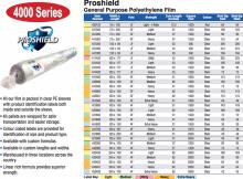 W. Ralston 431400 - 4000 SERIES - General Purpose Polyethylene Film 102 x  177 Medium JF 1500 Core Length 53"