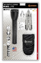 Maglite SJ3ATMK - solitaire LED 1 cell AAA -Gerber Knife