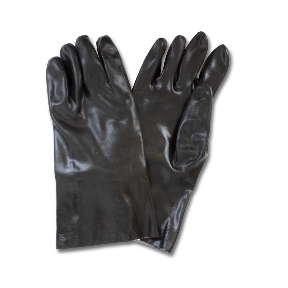 BLACK PVC WITH SMOOTH FINISH WITH INTERLOCK LINING & EXTENDED CUFF<span class=' ItemWarning' style='display:block;'>Item is usually in stock, but we&#39;ll be in touch if there&#39;s a problem<br /></span>