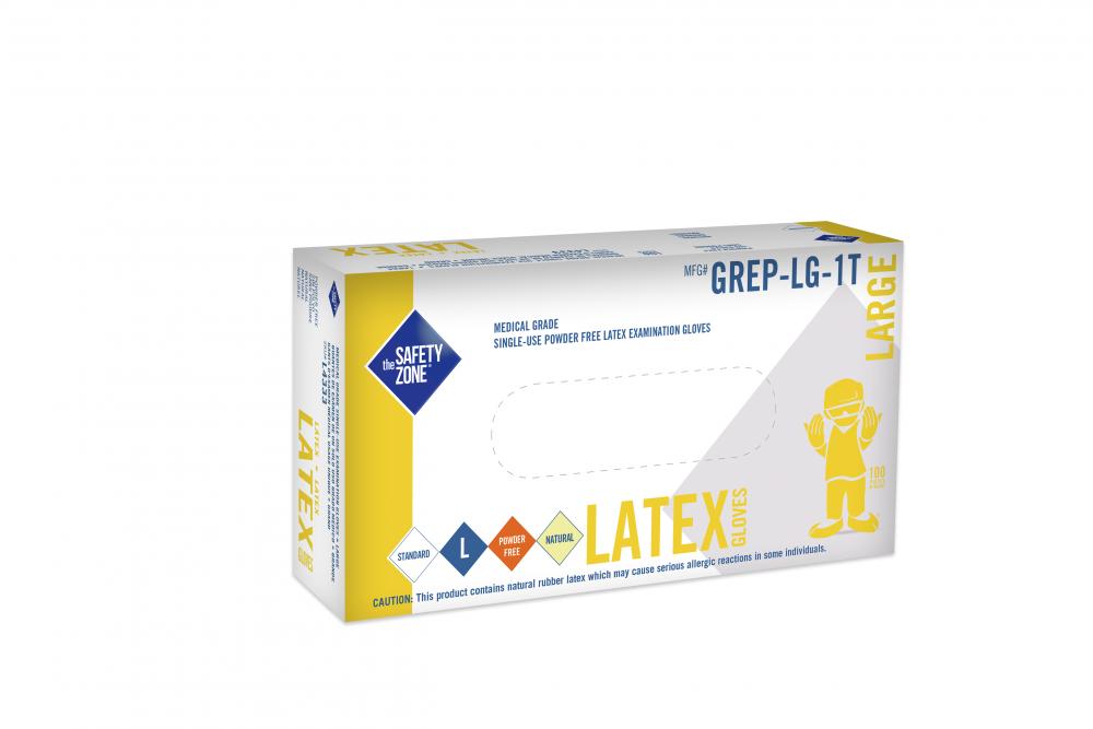 5.5 MIL, PREMIUM POWDER FREE POLYMER COATED LATEX, EXAMINATION, 100/BX 10BX/CS, LG<span class=' ItemWarning' style='display:block;'>Item is usually in stock, but we&#39;ll be in touch if there&#39;s a problem<br /></span>