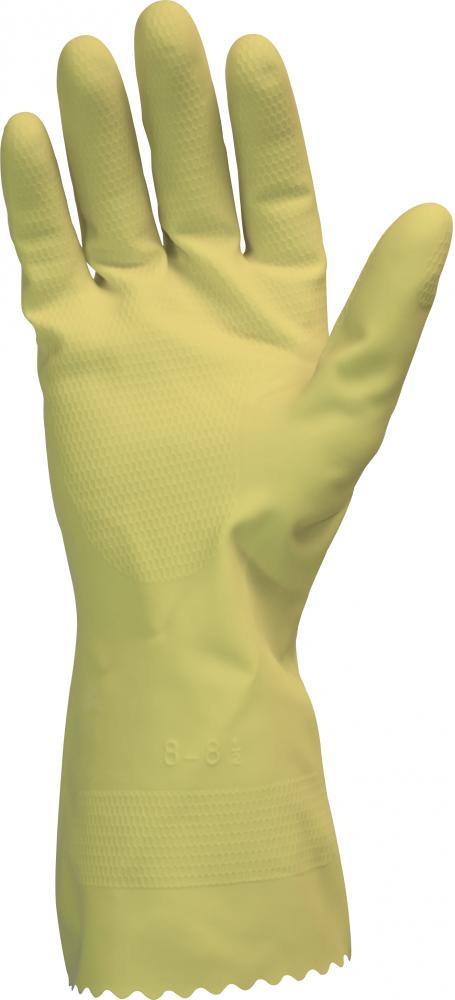 ECONOMY,LATEX,YELLOW,FLOCK LINED,INDV.PAIR PKD, 12DZ/CS, LG<span class=' ItemWarning' style='display:block;'>Item is usually in stock, but we&#39;ll be in touch if there&#39;s a problem<br /></span>