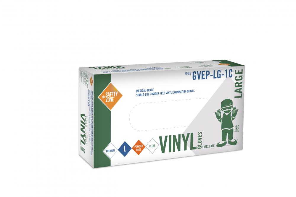 5 MIL VINYL, POWDER FREE EXAM, ROLLED CUFF  100BX/10CS, XL<span class=' ItemWarning' style='display:block;'>Item is usually in stock, but we&#39;ll be in touch if there&#39;s a problem<br /></span>