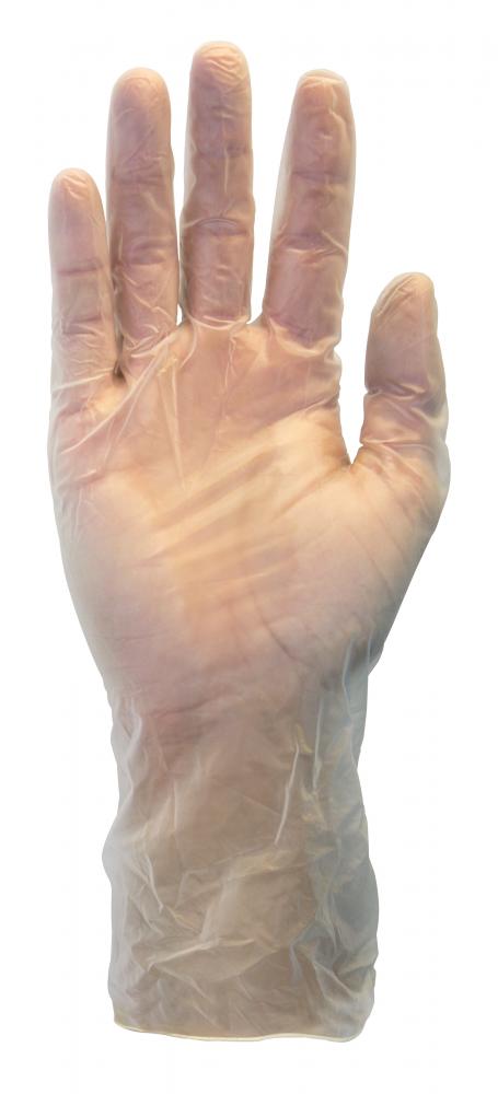 12? CLEAR PREMIUM POWDER FREE VINYL, 100/BAG 10BAG/CS, LG<span class=' ItemWarning' style='display:block;'>Item is usually in stock, but we&#39;ll be in touch if there&#39;s a problem<br /></span>