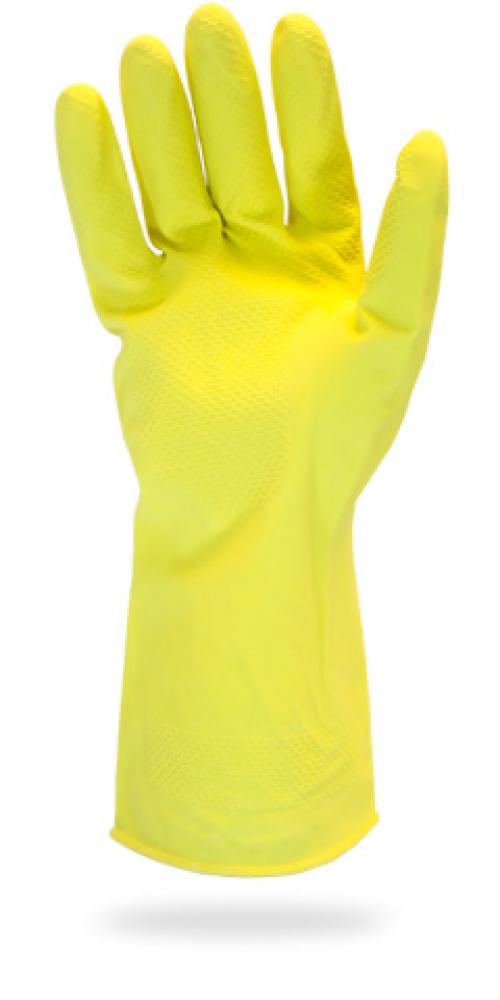FLOCK LINED LATEX, YELLOW, 20 MIL, ROLLED CUFF, CHLORINATED LG<span class=' ItemWarning' style='display:block;'>Item is usually in stock, but we&#39;ll be in touch if there&#39;s a problem<br /></span>
