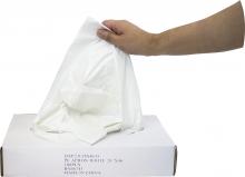 Safety Zone DAP10-28X46-RD - HIGH DENSITY DISPOSABLE RED APRON, 100/HEADER, 10 HEADERS/CS