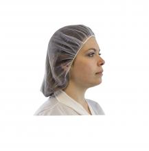 Safety Zone GNHN-27-1-RB - HAIRNET,NYLON,WHITE,FINE MESH,W/RBBR BAND,27"