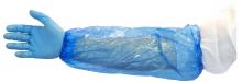 Safety Zone DSBP-18-1-MM - 18? BLUE MACHINE MADE POLYETHYLENE SLEEVE, 1,000/CS