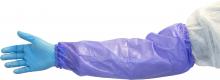 Safety Zone DSBV-18 - BLUE VINYL, 18", ELASTIC AT BOTH ENDS SLEEVES 72 PR/CS