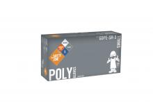 Safety Zone GDPE-SM-5 - GLOVE,POLYETHYLENE,HIGH DENSITY, 500/BX-2BX/CRTN-10CRTN/CS