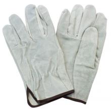 Safety Zone GLD1-MD-S8C - COW SPLIT LEATHER DRIVERS, STRAIGHT THUMB, MD