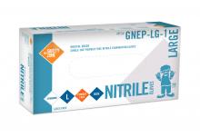 Safety Zone GNEP-SM-1E - 2.7 MIL, ECONOMY, BLUE POWDER FREE NITRILE, EXAMINATION, 100/BX 10BX/CS, SM
