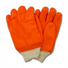 Safety Zone GPOF-KW-2R-3 - ORANGE PVC, JERSEY INSULATED FOAM LINING, KNIT WRIST, ROUGH FINISH, 1DZ PAIR/BAG 3DZ/CS