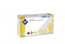 Safety Zone GREP-LG-1 - 5 MIL LATEX POWDER FREE, CHLORINATED,TEXTURED,EXAM 100BX/10CS