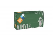 Safety Zone GVDR-SM-1C - CLEAR PREMIUM POWDERED VINYL, 100/BX 10BX/CS, SM