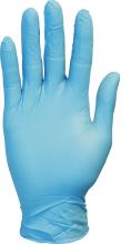 Safety Zone GVNP-SM-1 - PREMIUM VINYL/NITRILE BLEND, POWDER-FREE BLUE NON-MEDICAL, 100BX/10CS