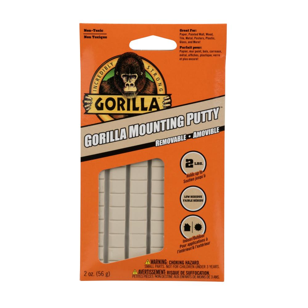 Gorilla Mounting Putty 56G 8pc Disp<span class=' ItemWarning' style='display:block;'>Item is usually in stock, but we&#39;ll be in touch if there&#39;s a problem<br /></span>