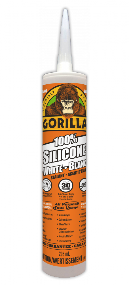 NEW 10oz Gorilla Sealant White<span class=' ItemWarning' style='display:block;'>Item is usually in stock, but we&#39;ll be in touch if there&#39;s a problem<br /></span>