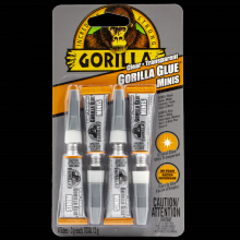 Gorilla Glue 4541102 - GORILLA GLUE CLEAR 4-3G 6PC DISP - PNT