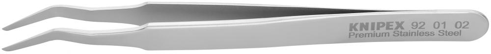4 3/4&#34; Premium Stainless Steel Positioning Tweezers-35°Angled-SMD<span class=' ItemWarning' style='display:block;'>Item is usually in stock, but we&#39;ll be in touch if there&#39;s a problem<br /></span>