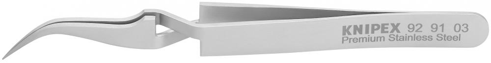 4 1/2&#34; Premium Stainless Steel Cross-Over Gripping Tweezers-45°Angled-Needle-Point Tips<span class=' ItemWarning' style='display:block;'>Item is usually in stock, but we&#39;ll be in touch if there&#39;s a problem<br /></span>