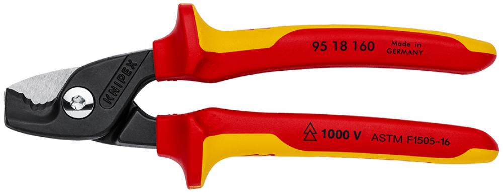6 1/4&#34; StepCut Cable Shears-1000V Insulated<span class=' ItemWarning' style='display:block;'>Item is usually in stock, but we&#39;ll be in touch if there&#39;s a problem<br /></span>