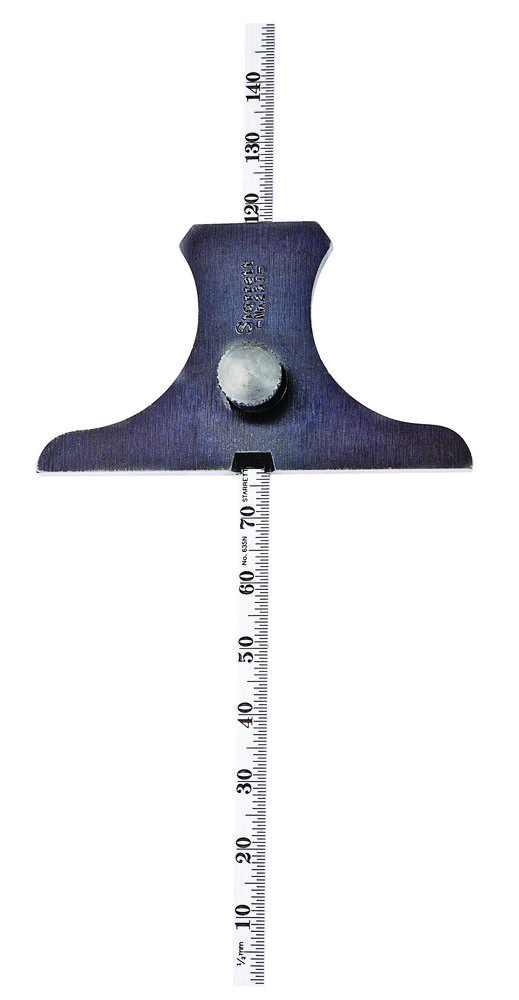 RULE DEPTH GAGE, 0-150mm, mm/1/2mm<span class=' ItemWarning' style='display:block;'>Item is usually in stock, but we&#39;ll be in touch if there&#39;s a problem<br /></span>