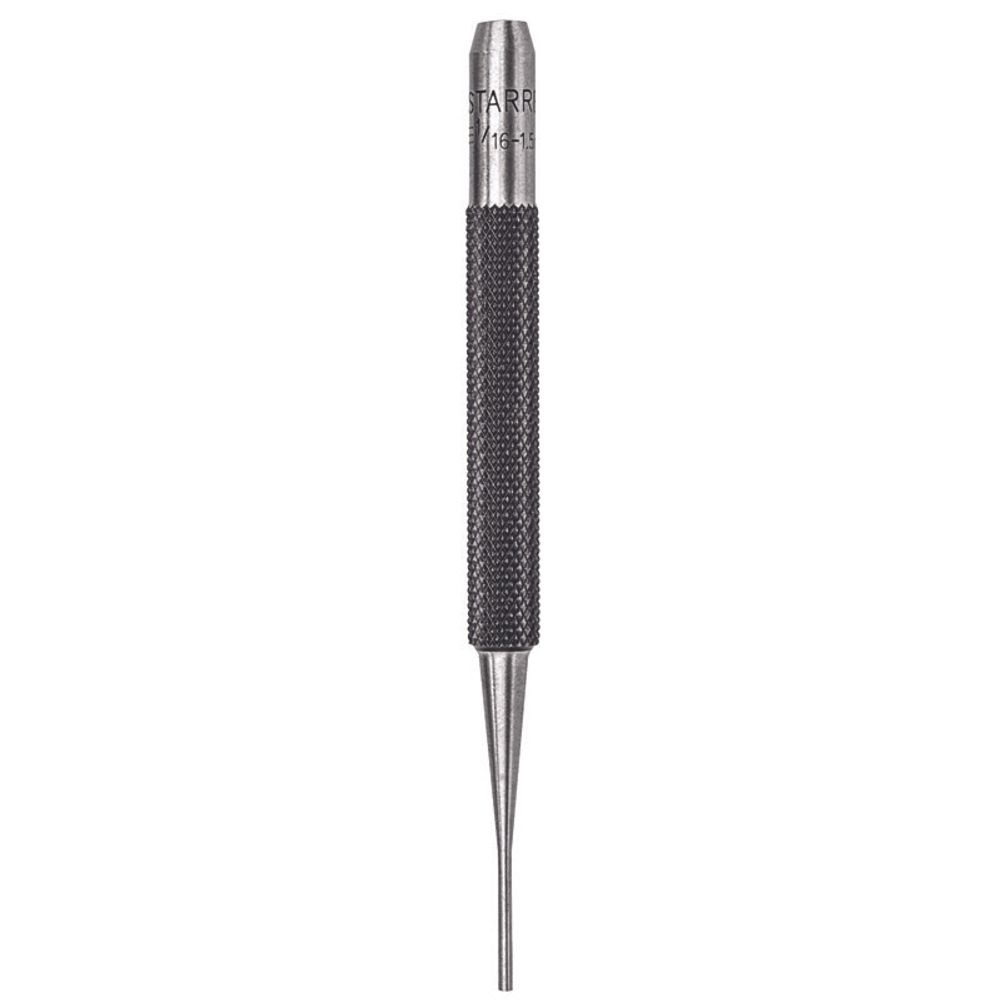 DRIVE PIN PUNCH, 1/16&#34; DIAM X 4&#34; L<span class=' ItemWarning' style='display:block;'>Item is usually in stock, but we&#39;ll be in touch if there&#39;s a problem<br /></span>