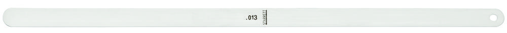 667S-13 Stainless Steel Thickness Gage or Feeler Stock, .013&#34; Thick, 12&#34; Length.<span class=' ItemWarning' style='display:block;'>Item is usually in stock, but we&#39;ll be in touch if there&#39;s a problem<br /></span>