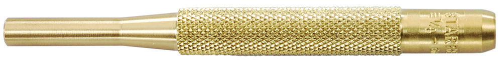 B565G Brass Drive Pin Punch, 1/4<span class=' ItemWarning' style='display:block;'>Item is usually in stock, but we&#39;ll be in touch if there&#39;s a problem<br /></span>