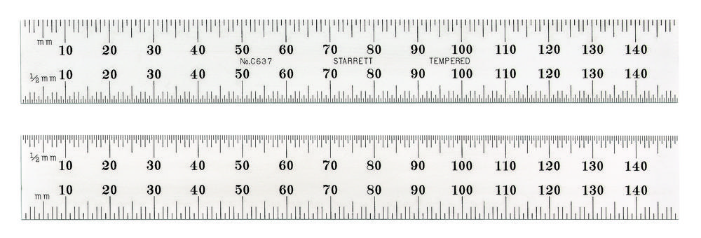 STEEL RULE, SPRING-TEMPERED, 150mm, #37 GRADS<span class=' ItemWarning' style='display:block;'>Item is usually in stock, but we&#39;ll be in touch if there&#39;s a problem<br /></span>
