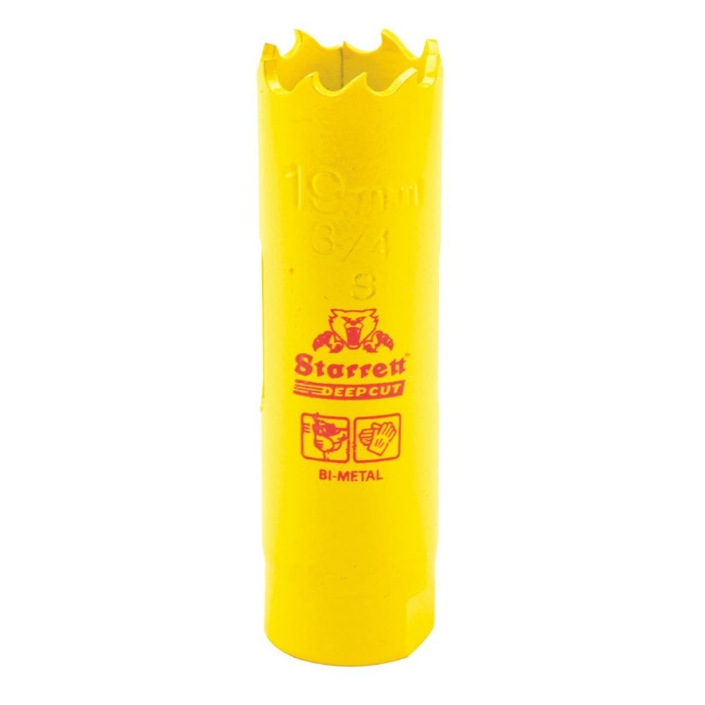 HSS DEEP CUT HOLE SAW 3/4&#34; (19MM)<span class=' ItemWarning' style='display:block;'>Item is usually in stock, but we&#39;ll be in touch if there&#39;s a problem<br /></span>