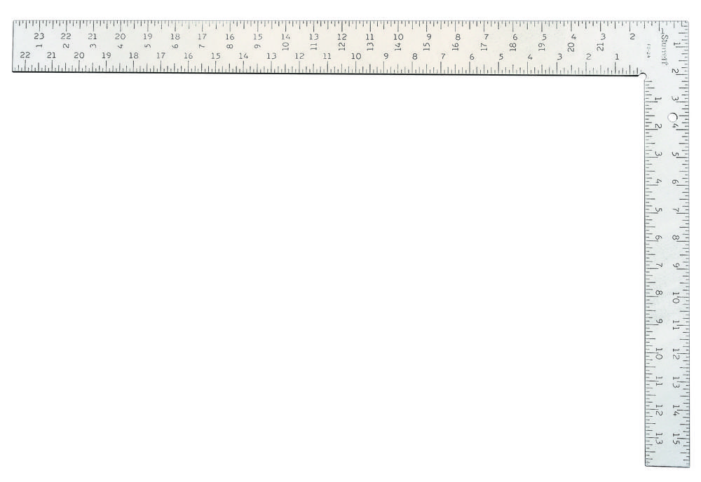 Steel Professional Framing Square 24&#34; x 16&#34;<span class=' ItemWarning' style='display:block;'>Item is usually in stock, but we&#39;ll be in touch if there&#39;s a problem<br /></span>
