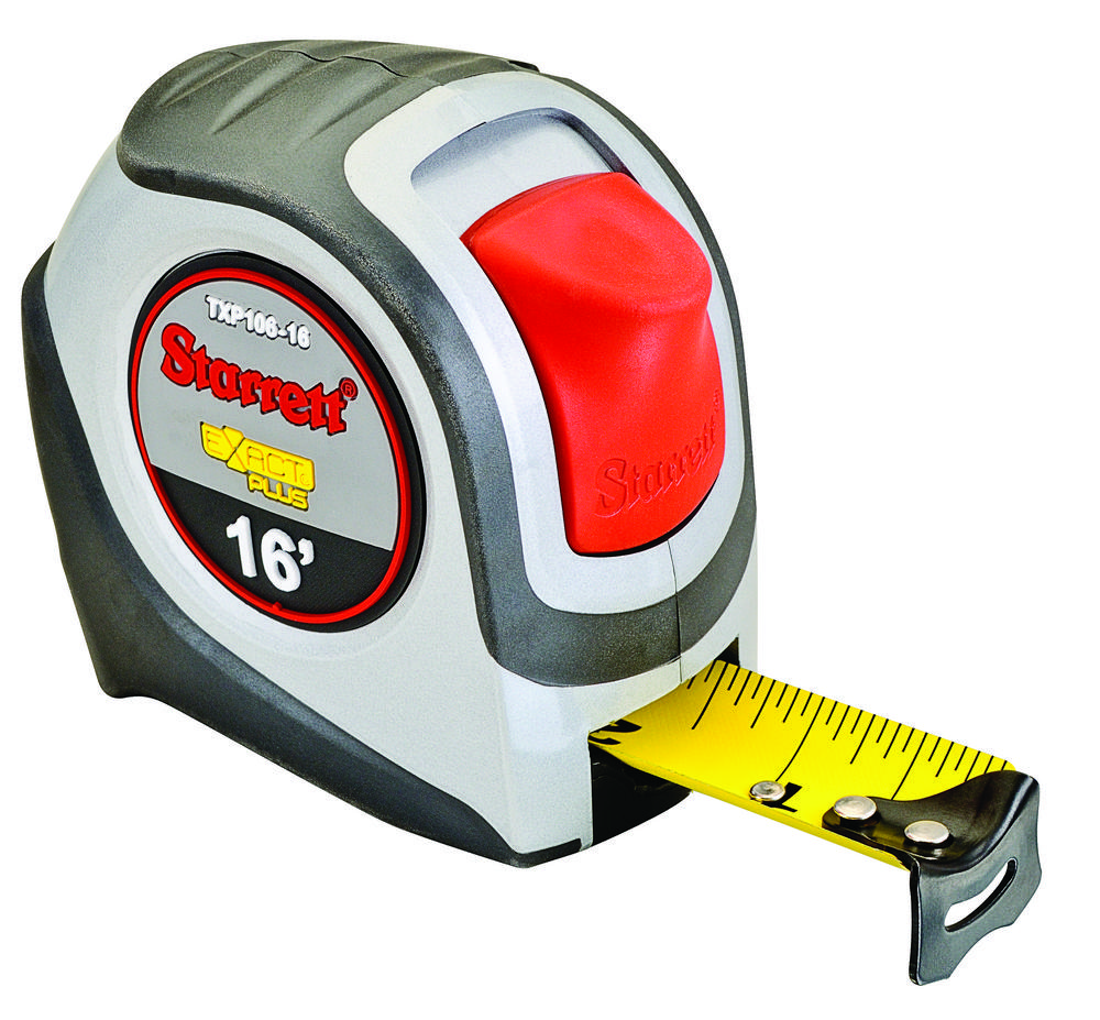 Exact Plus 1.06&#34; x 16&#39; English Measuring Tape, Graduated in 1/16&#34;<span class=' ItemWarning' style='display:block;'>Item is usually in stock, but we&#39;ll be in touch if there&#39;s a problem<br /></span>