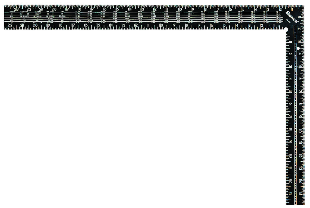 Steel Rafter Square-Black Painted 24&#34; x 16&#34;<span class=' ItemWarning' style='display:block;'>Item is usually in stock, but we&#39;ll be in touch if there&#39;s a problem<br /></span>